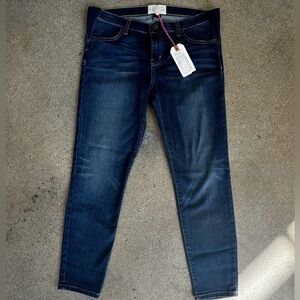 Hatch Women's Skinny Jeans - Dark Blue